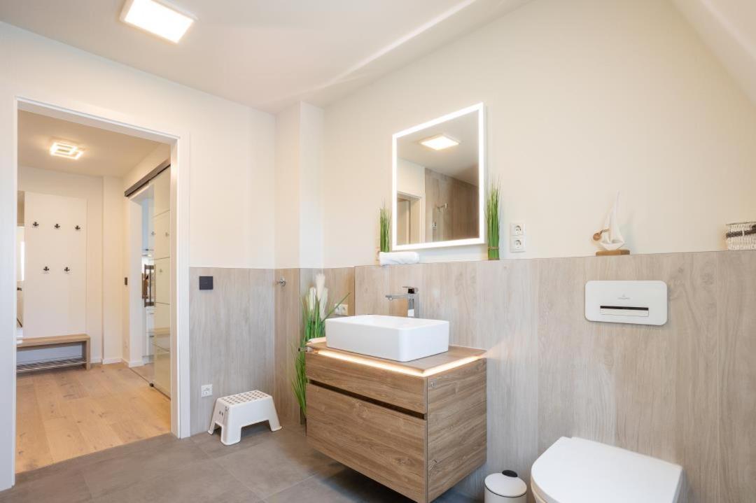 Villa Dornkamp 4 - Luxurioese Ferienwohnung Fuer 4 Personen Inklusive Balkon Und Sauna تيميندورفير ستراند المظهر الخارجي الصورة